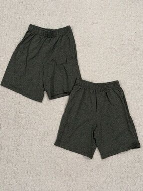 Bundle of 2 Kids Hanes Pull-On Shorts Size Small